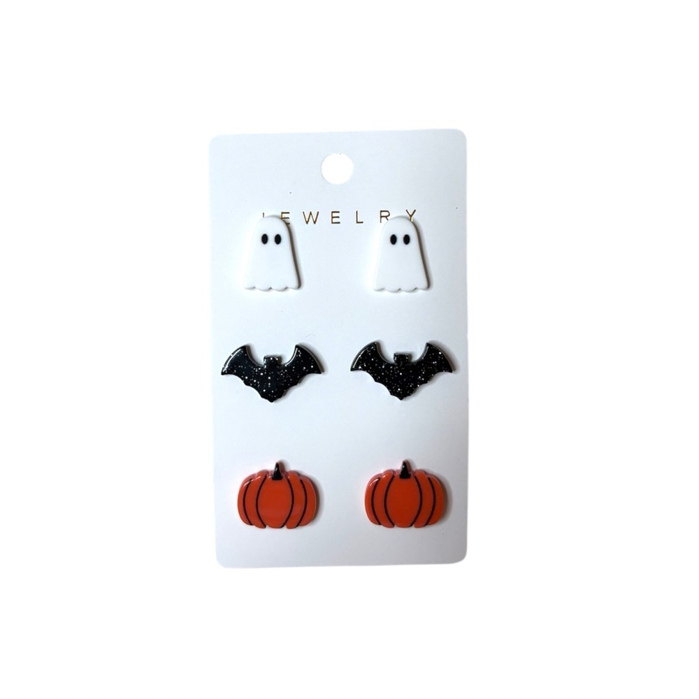 Halloween Earrings Trio - Picture 1 of 1